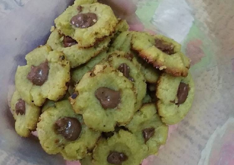 Greentea coklat cookies teflon