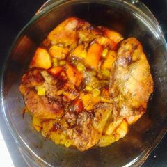 A picture of Balsamic & Honey Chicken & Veg 😁.