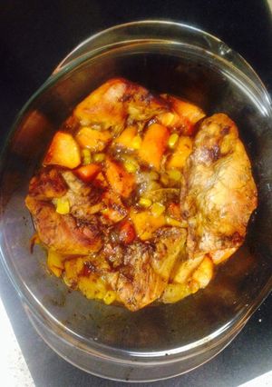 A picture of Balsamic & Honey Chicken & Veg 😁.