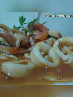 Foto resep Cumi asam manis