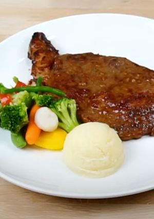味噌醬烤沙朗牛排 的食譜成品照片