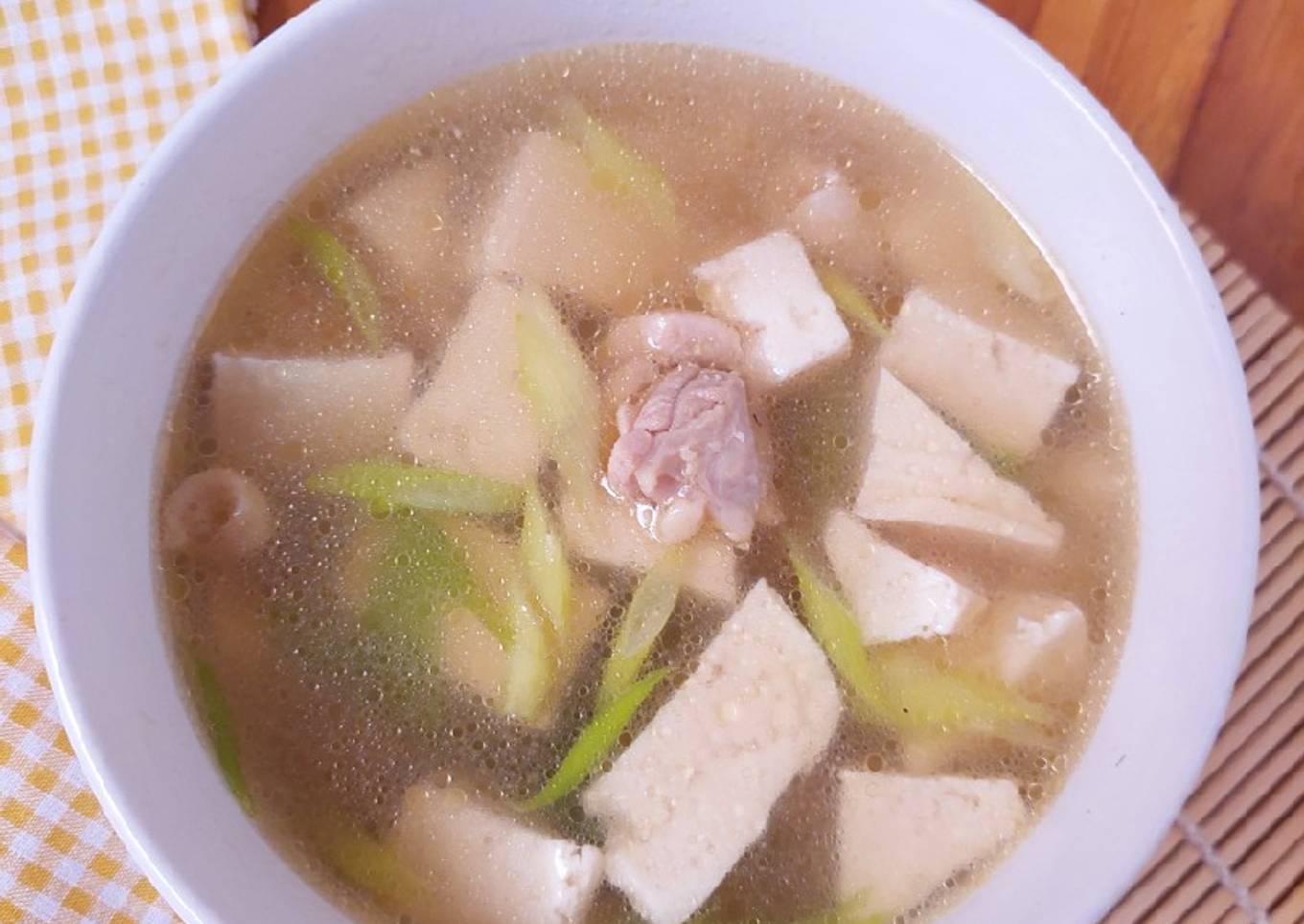Sup Tahu Putih Ala Hokben