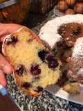 Budín de arándanos
