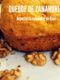 Queque Zanahoria vegano o tradicional