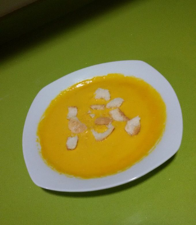 Foto principal de Crema de zanahoria y mascarpone con thermomix