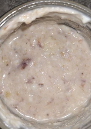 A picture of Greek Yogurt, Healthy Ice Cream cheesecake.