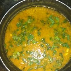 Lal masoor dal A picture of Lal masoor dal.