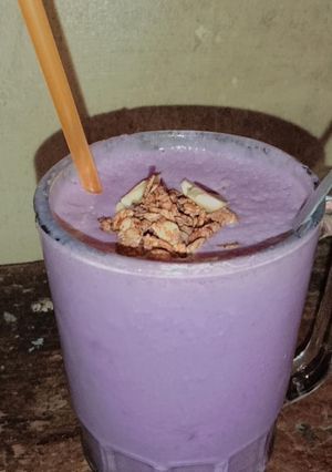 Foto resep Smoothies ubi ungu
