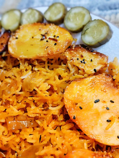عکسی از دستور پلو کلم برگ