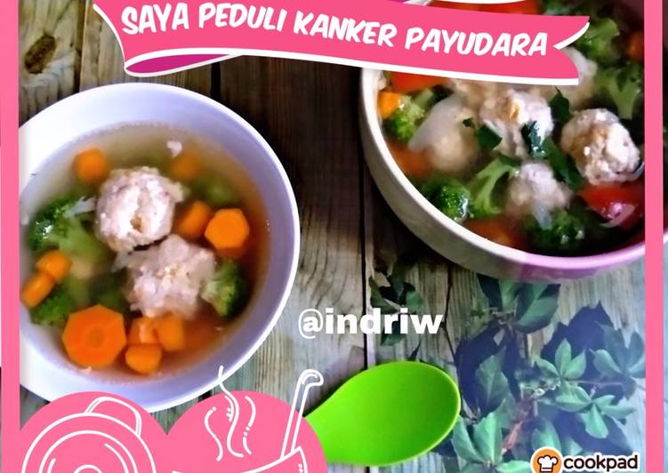 Resep Sop Bola Bola Tahu Sayur | Cara Mengolah Sop Bola Bola Tahu Sayur Yang Mudah Dan Praktis