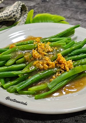 Foto resep Buncis Saus Bawang Putih