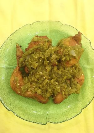Foto resep Ayam Goreng Cabai Hijau
