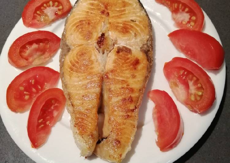 Simple Way to Cook Speedy Fried Salmon