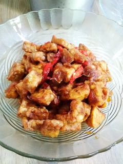 Foto resep Oseng tempe pedas