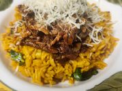 A picture of jerk pork