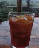 Chicha con naranja