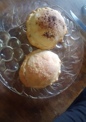 Una foto de Pasteles individuales de papa y verduras