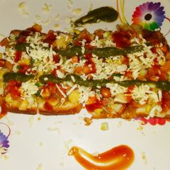 A picture of Bread chaat.