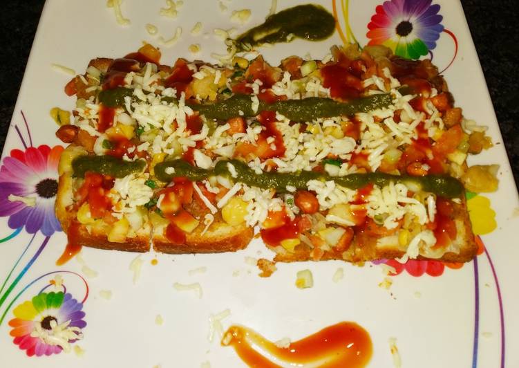 Bread chaat