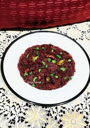 A picture of Beetroot Thoran.