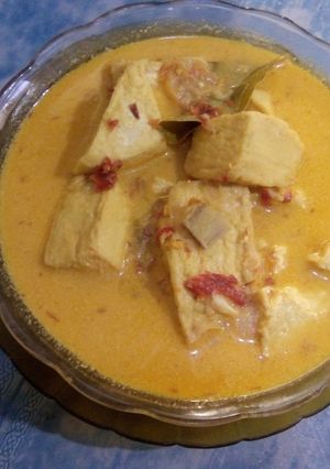 Foto resep Lodeh tahu simpel