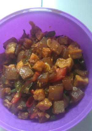 Foto resep Kikil cabe ijo