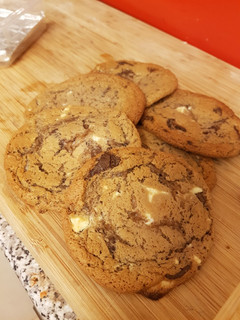 A picture of Double fudge cookies.