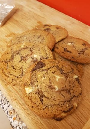 A picture of Double fudge cookies.
