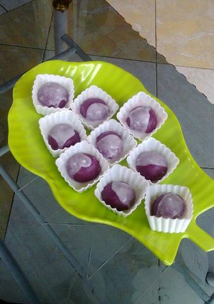 Foto resep Mendut Ungu Praktis