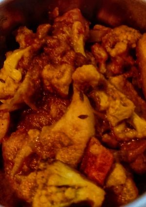 ফুলকপি কষা (fulkopi kosha recipe in Bengali) রেসিপির প্রধান ছবি
