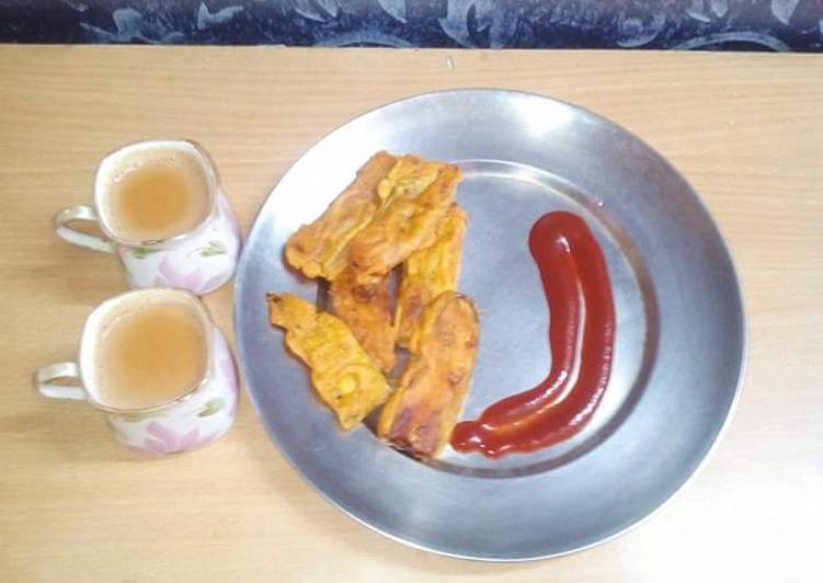 Recipe of Any-night-of-the-week Brinjal fritters