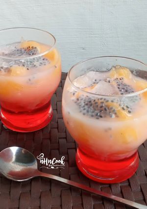 Foto resep Es Blewah simpel