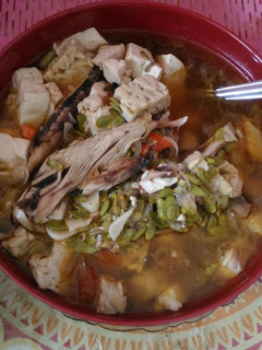 Foto resep Oseng tongkol+tahu+tempe+lamtoro tanpa kemangi