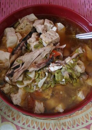 Foto resep Oseng tongkol+tahu+tempe+lamtoro tanpa kemangi