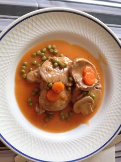 Una foto de Solomillo de cerdo en salsa con olla exprés