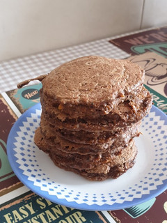 Una foto de Tortitas de avena y calabaza