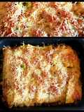 Pastel de BERENJENA y zuccini, relleno de tofu #caminodesabores