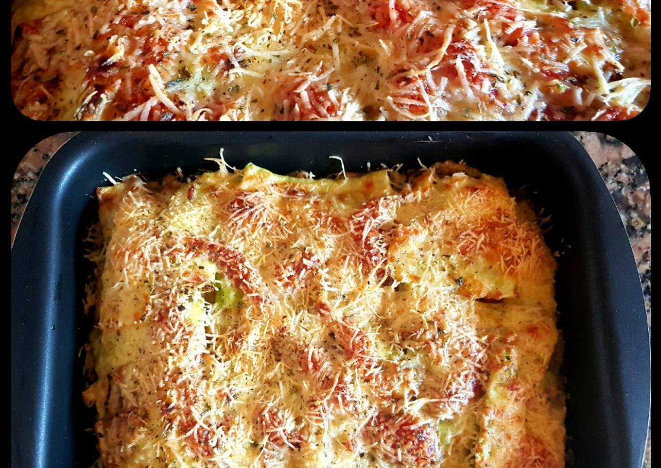 Pastel de BERENJENA y zuccini, relleno de tofu #caminodesabores