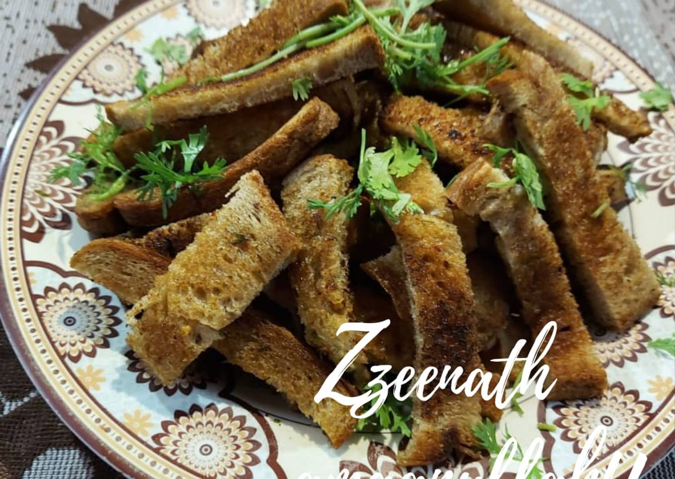 Tawa Garlic Bread Sticks