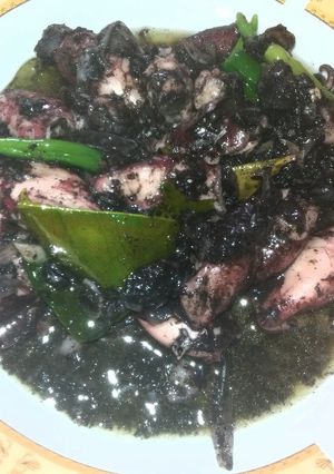 Foto resep Cumi masak hitam/masak balakutak