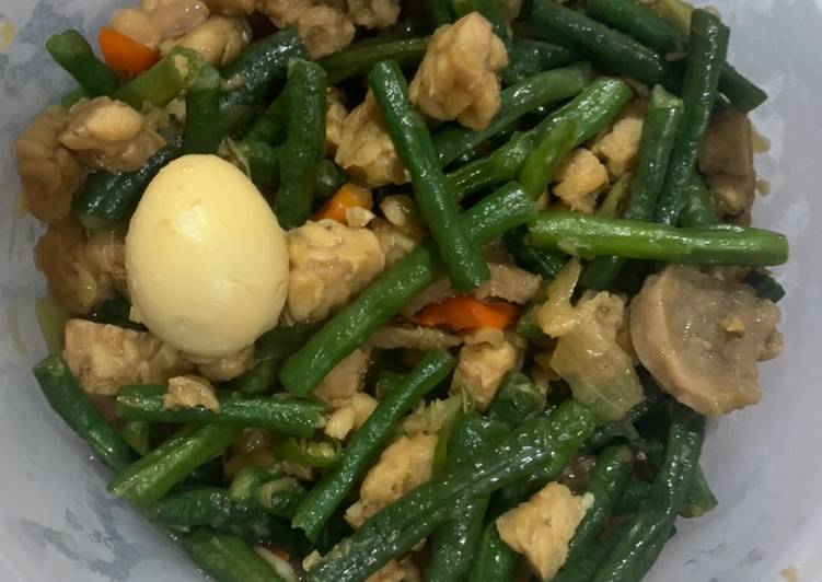 Resep Tumis Kacang Panjang Tempe Telur Puyuh Baso Sapi yang sempurna