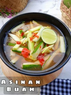 Foto resep Asinan Buah (Mangga+Timun)
