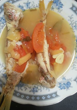 Foto resep Sup ikan kuah mangga