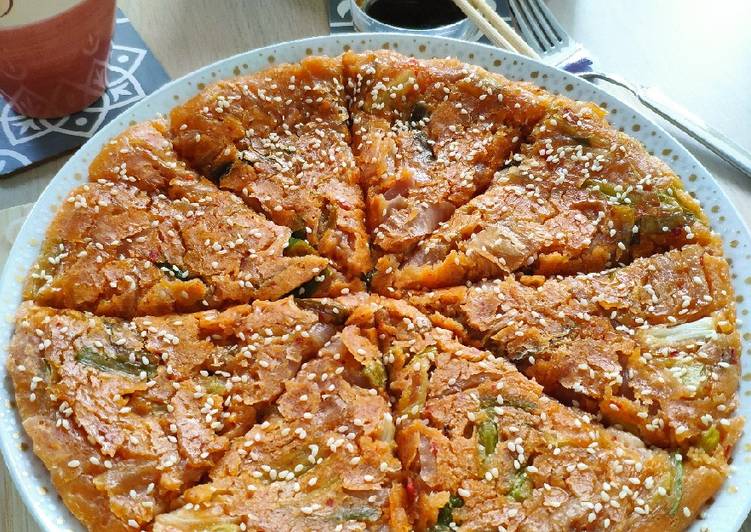 Resep Kimchi Pancake, Sempurna