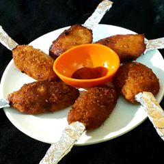A picture of Veg lollipops.