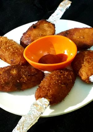 A picture of Veg lollipops.