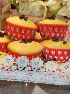 Foto principal de Magdalenas de mandarina con chips de chocolate