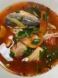 Tom Yum with Canned Fish