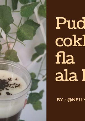 Foto resep Puding coklat fla ala kfc