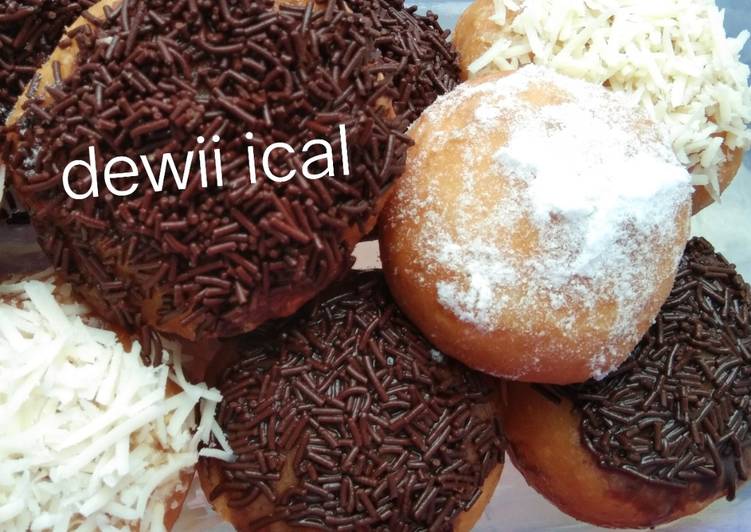 Donat kampung varian topping